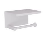 Χαρτοθήκη με Καπάκι – Matt White, Pam & Co, W16 x D11 x H9 (cm), 108-033