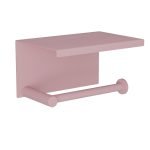 Χαρτοθήκη με Καπάκι – Matt Pink, Pam & Co, W16 x D11 x H9 (cm), 108-303