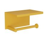 Χαρτοθήκη με Καπάκι – Matt Yellow, Pam & Co, W16 x D11 x H9 (cm), 108-603