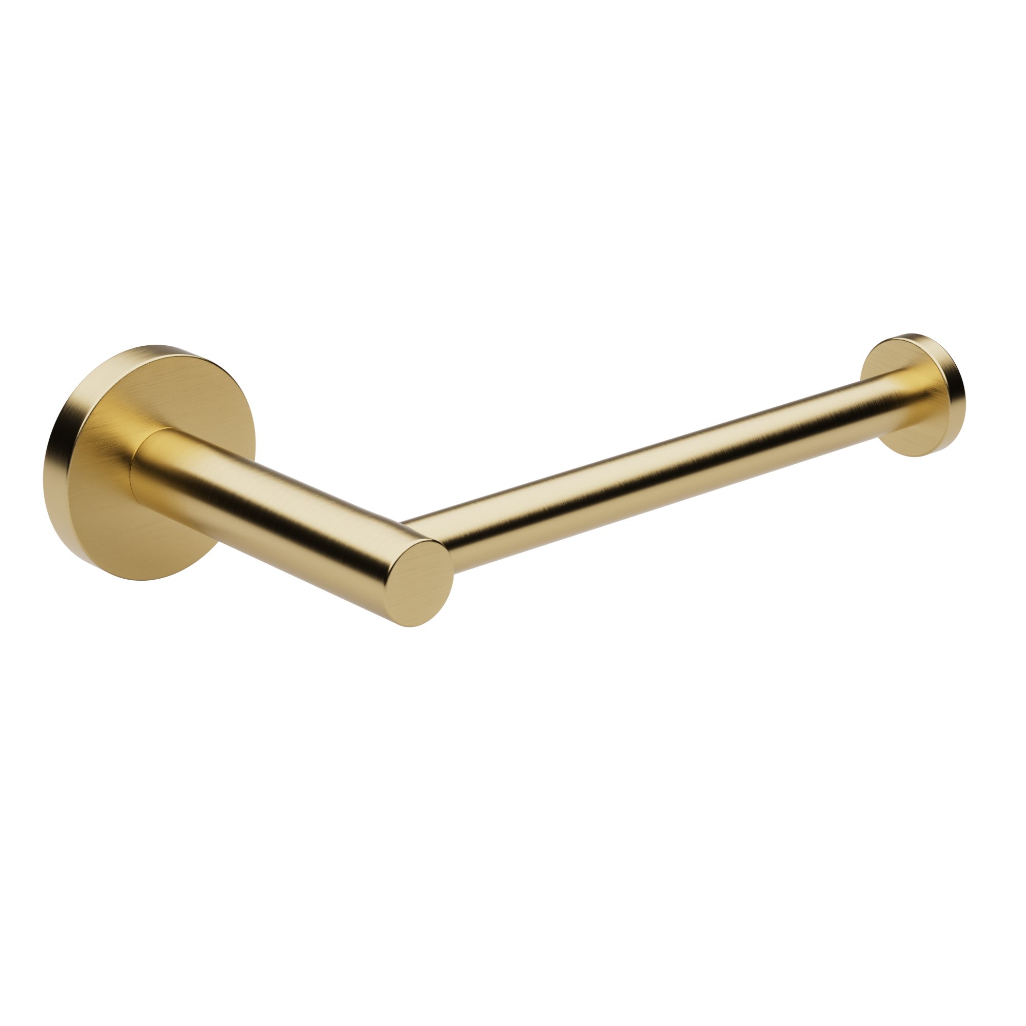 114-023 Χαρτοθήκη – Brushed Brass, Pam & Co, W17 x D5 x H5 (cm), 114-023 - Image 1