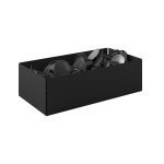 Θήκη για Κάψουλες – Matt Black, Pam & Co, W25 x D13 x H7,5 (cm), 117-403