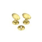 Ιταλικό Πόμολο Πόρτας ovalina Χρυσό Ματ