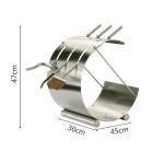 Ανοξείδωτο/Ινοχ Κρεμανταλάς Ζωγομετάλ G04-1180