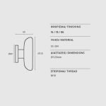 Μπούλ Εξώπορτας Μάυρο Ζωγομετάλ 119 - Image 2