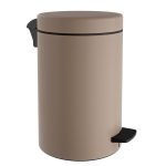 Χαρτοδοχείο 12Lit Soft Close – Matt Beige, Pam & Co, Ø25 x H40 (cm), 12-090-103