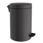 Χαρτοδοχείο 12Lit Soft Close – Matt Anthracite, Pam & Co, Ø25 x H40 (cm), 12-090-113