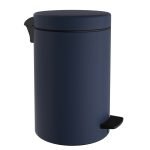 Χαρτοδοχείο 12Lit Soft Close – Matt Navy Blue, Pam & Co, Ø25 x H40 (cm), 12-090-203