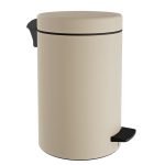 Χαρτοδοχείο 12Lit Soft Close – Matt Ivory, Pam & Co, Ø25 x H40 (cm), 12-090-703