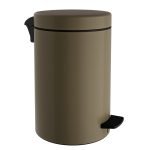 Χαρτοδοχείο 12Lit Soft Close – Matt Light Bronze, Pam & Co, Ø25 x H40 (cm), 12-090-963