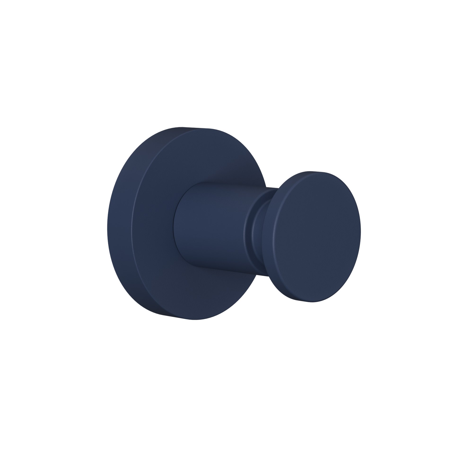 12-203 Άγκιστρο – Matt Navy Blue, Pam & Co, W5 x D5 x H5 (cm), 12-203 - Image 1