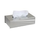 Επικαθήμενη & Επιτοίχια Θήκη για Χαρτομάντηλα – Inox, Pam & Co, (W)25 x (D)13 x (H)7,5cm, 120-001