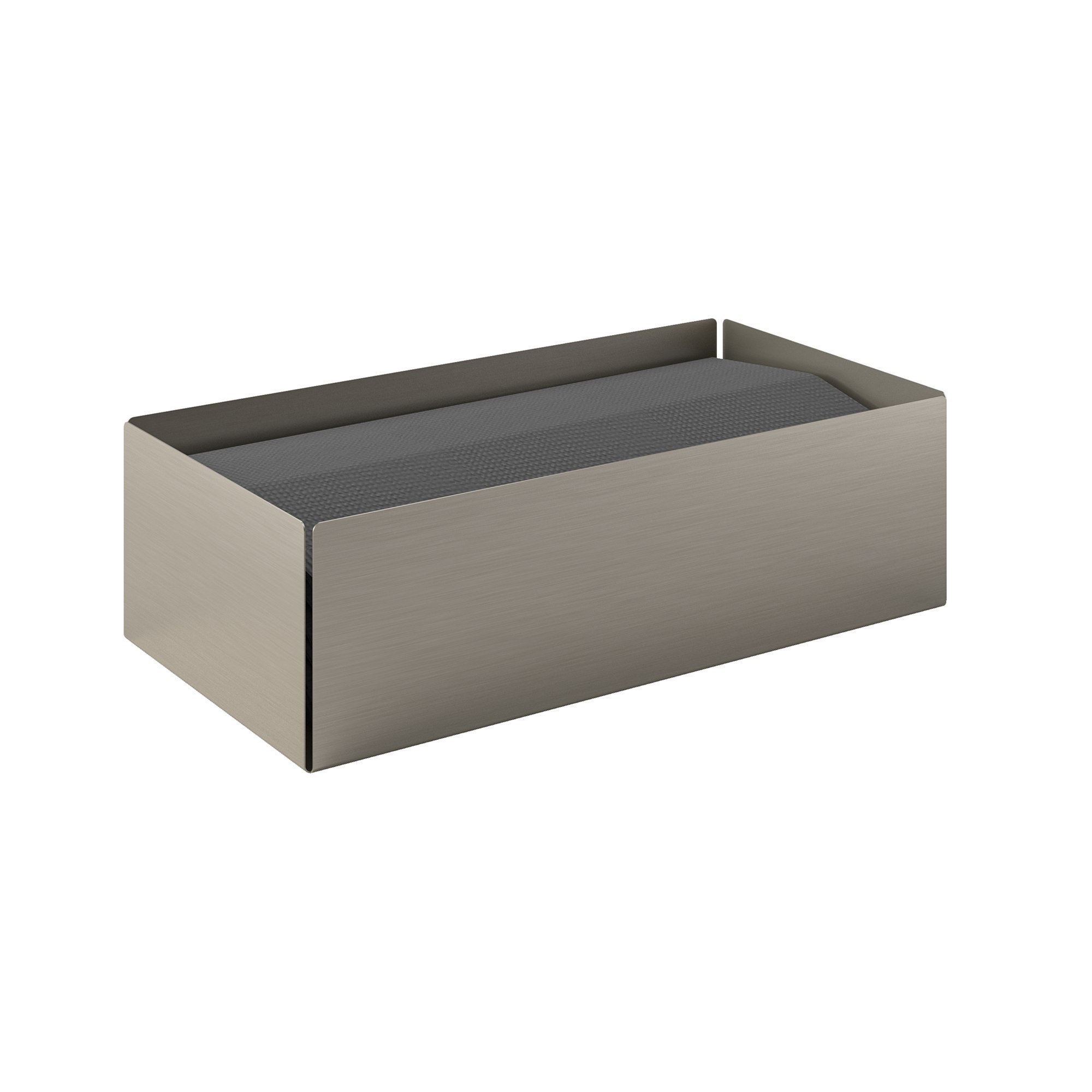 121-011 Θήκη Χειροπετσετών Ζικ-Ζακ – Matt Inox, Pam & Co, W25 x D13 x H7,5 (cm), 121-011 - Image 1