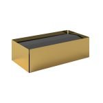 Θήκη Χειροπετσετών Ζικ-Ζακ – Gold, Pam & Co, W25 x D13 x H7,5 (cm), 121-024