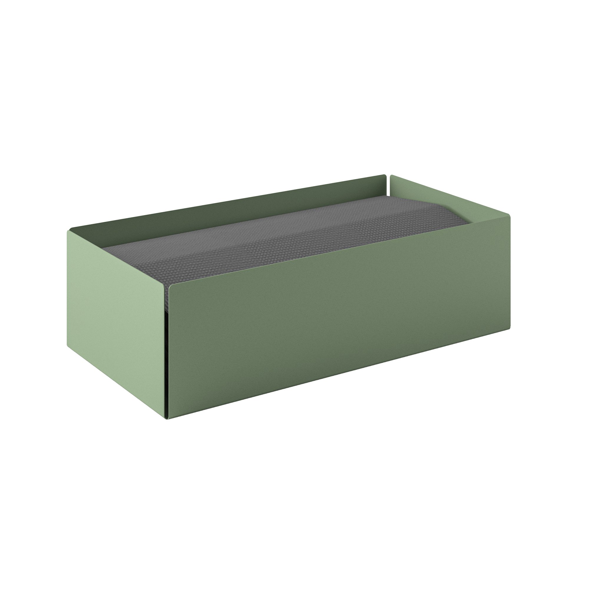 121-903 Θήκη Χειροπετσετών Ζικ-Ζακ – Matt Mint, Pam & Co, W25 x D13 x H7,5 (cm), 121-903 - Image 1