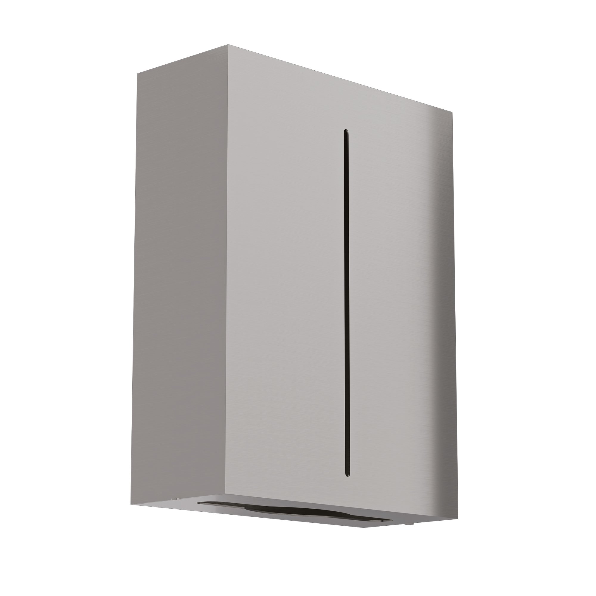 122-011 Επιτοίχια Θήκη για Χειροπετσέτες Ζικ-Ζακ – Matt Inox, Pam & Co, W28,5 x D10 x H37 (cm), 122-011 - Image 1