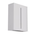 Επιτοίχια Θήκη για Χειροπετσέτες Ζικ-Ζακ – Matt White, Pam & Co, W28,5 x D10 x H37 (cm), 122-033