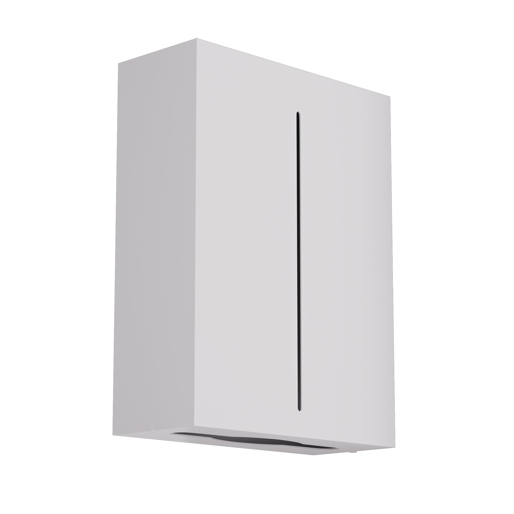 122-033 Επιτοίχια Θήκη για Χειροπετσέτες Ζικ-Ζακ – Matt White, Pam & Co, W28,5 x D10 x H37 (cm), 122-033 - Image 1