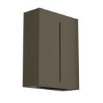 Επιτοίχια Θήκη για Χειροπετσέτες Ζικ-Ζακ – Matt Light Bronze, Pam & Co, W28,5 x D10 x H37 (cm), 122-963