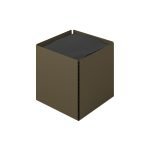 Θήκη Χαρτομάντηλων Κύβος – Matt Light Bronze, Pam & Co, W13 x D13 x H13 (cm), 123-963