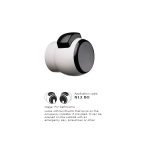 Κλειδαριά Meroni Λευκό ιδανική για πόρτες μπάνιου