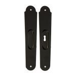 Χούφτες για συρόμενες πόρτες Ζωγομετάλ Μάυρο 135