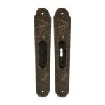 Χούφτες για συρόμενες πόρτες Ζωγομετάλ Νίκελ Αντικέ 135