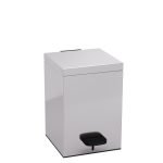 Χαρτοδοχείο 5 Lit, Soft Close – Inox, Pam & Co, W18 x D18 x H26 (cm), 137-001