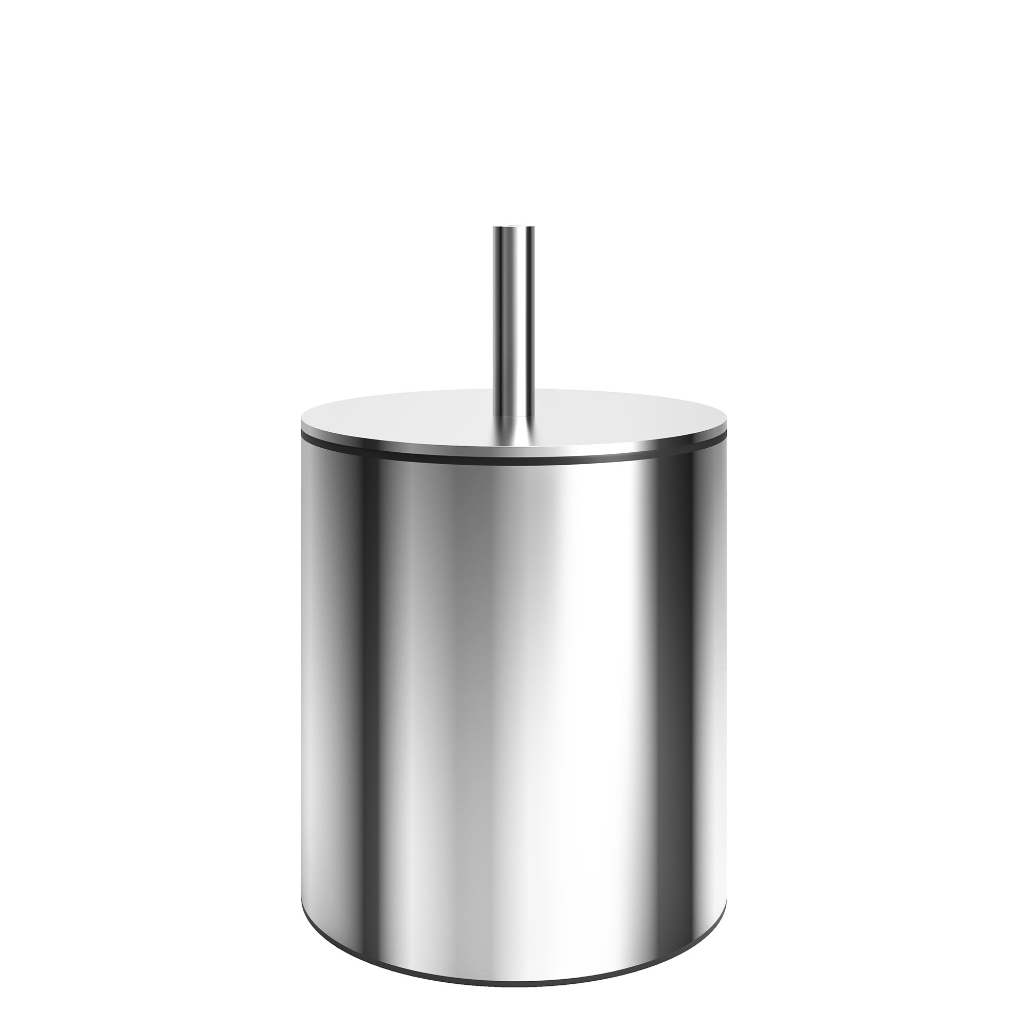 139-001-1 Χαρτοδοχείο 5 Lit – Inox, Pam & Co, Ø20 x H35 (cm), 139-001 - Image 1