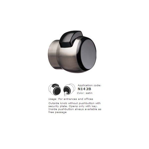 14 2B Κλειδαριά Meroni για γραφεία και δωμάτια ξενοδοχείου - Image 1