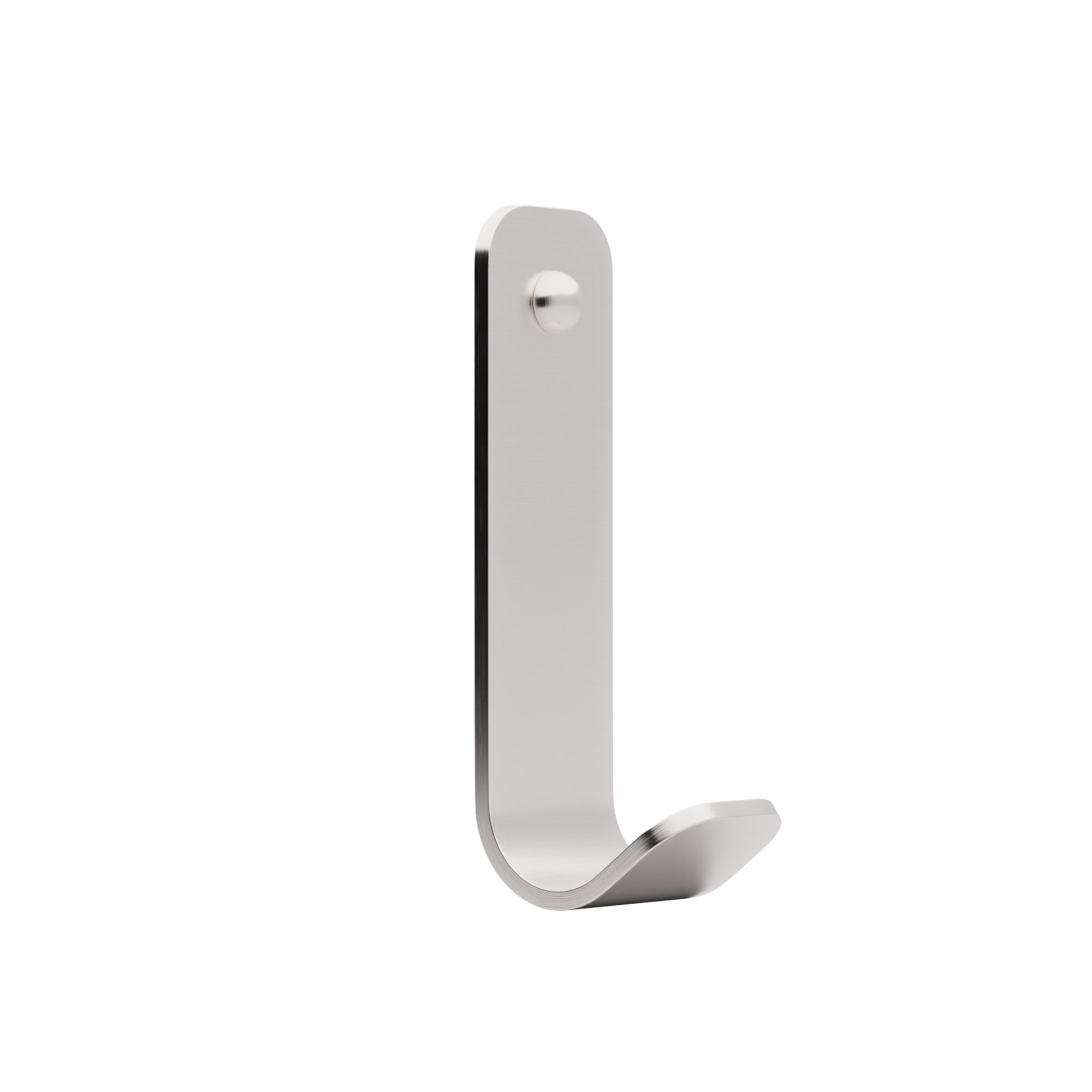 15-011 Άγκιστρο – Matt Inox, Pam & Co, W5 x D5 x H13 (cm), 15-011 - Image 1