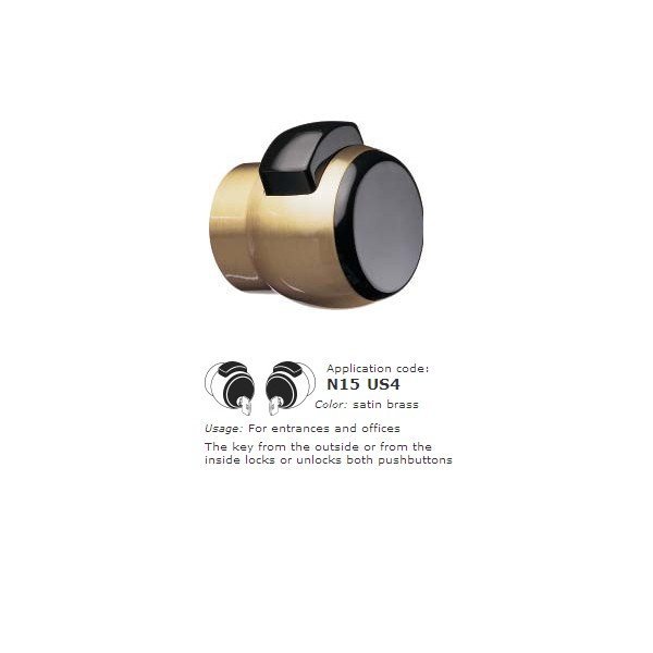 15 US4 Κλειδαριά Meroni ιδανική για πόρτες εισόδου - Image 1