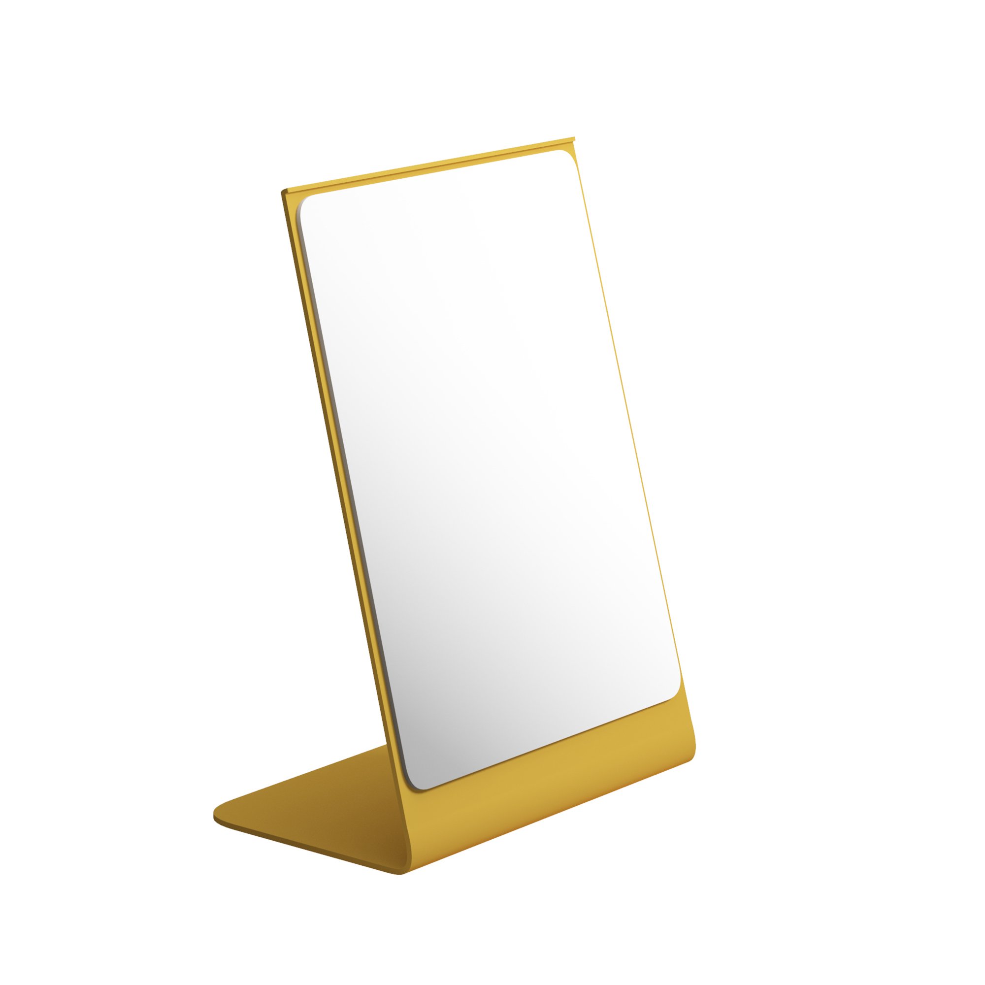 1520-603 Καθρέφτης (x1) Επικαθημένος – Matt Yellow, Pam & Co, W15 x D10 x H22 (cm), 1520-603 - Image 1