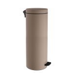 Χαρτοδοχείο 16 Lit Soft Close, No Inner Bucket – Matt Beige, Pam & Co, Ø20 x H55 (cm), 16-2053-103