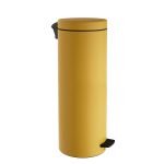 Χαρτοδοχείο 16 Lit Soft Close, No Inner Bucket – Matt Yellow, Pam & Co, Ø20 x H55 (cm), 16-2053-603