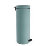 Χαρτοδοχείο 16 Lit Soft Close, No Inner Bucket – Matt Turquoise, Pam & Co, Ø20 x H55 (cm), 16-2053-913