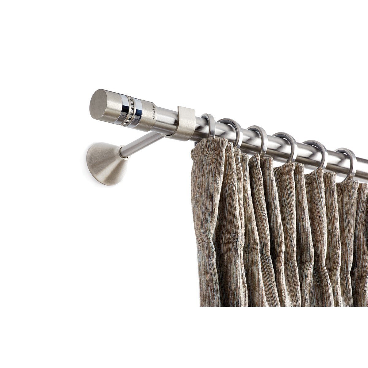 162 Ινοξ κουρτινόξυλo Φ25 Sugar της σειράς Guy Laroche