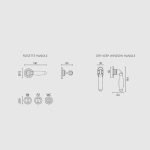 Πόμολα Πόρτας Με Ροζέτα Νίκελ Ματ Ζωγομετάλ 172 - Image 3