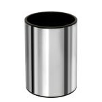 Χαρτοδοχείο 15Lit – Inox, Pam & Co, Ø25 x H30 (cm), 18-2536-001