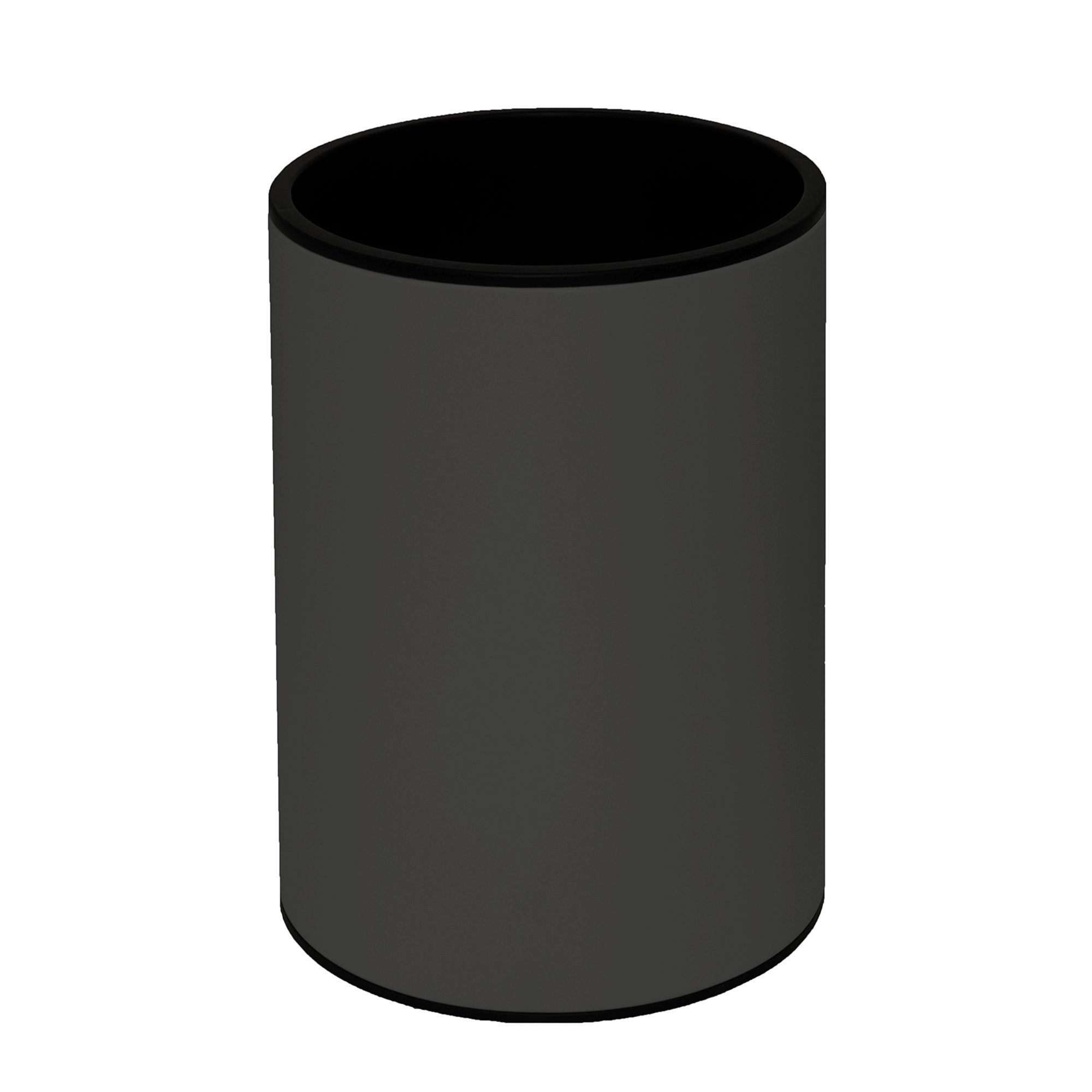 18-2536-113 Καλάθι Γραφείου, 15Lit – Ματ Ανθρακί, Pam & Co, Ø25 x H30 (cm), 18-2536-113 - Image 1