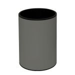 Καλάθι Γραφείου, 15Lit – Ματ Γκρι, Pam & Co, Ø25 x H30 (cm), 18-2536-163