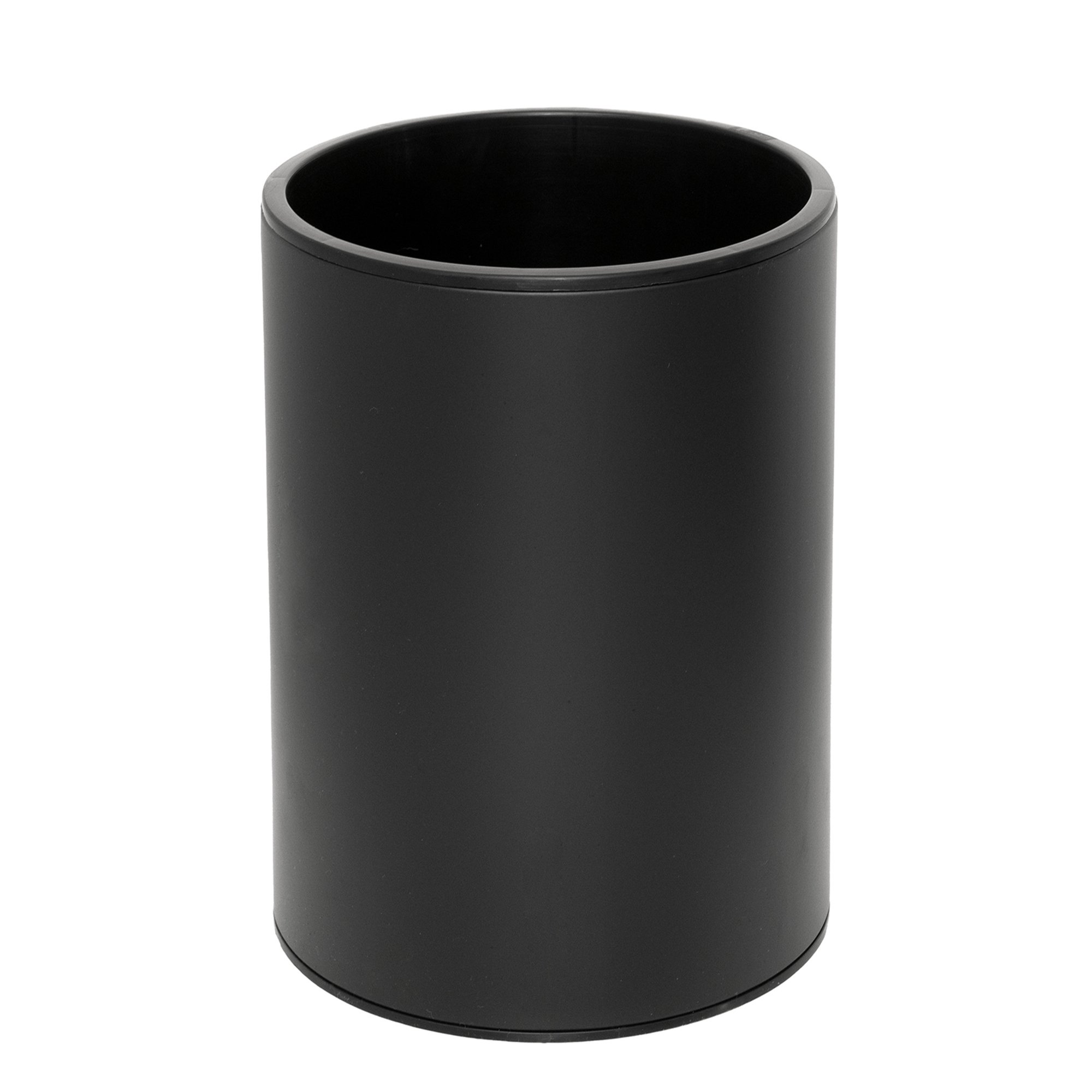 18-2536-403 Καλάθι Γραφείου, 15Lit – Μαύρο Ματ, Pam & Co, Ø25 x H30 (cm), 18-2536-403 - Image 1