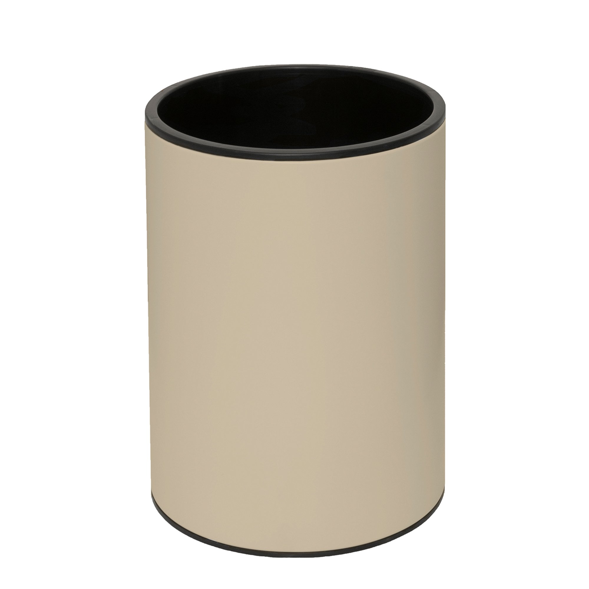 18-2536-703 Καλάθι Γραφείου, 15Lit – Matt Ivory, Pam & Co, Ø25 x H30 (cm), 18-2536-703 - Image 1