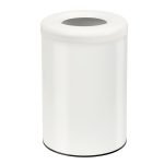 Καλάθι Γραφείου / Δωματίου, 15Lit – Λευκό Ματ, Pam & Co, Ø25 x H30 (cm), 18-2536K-033