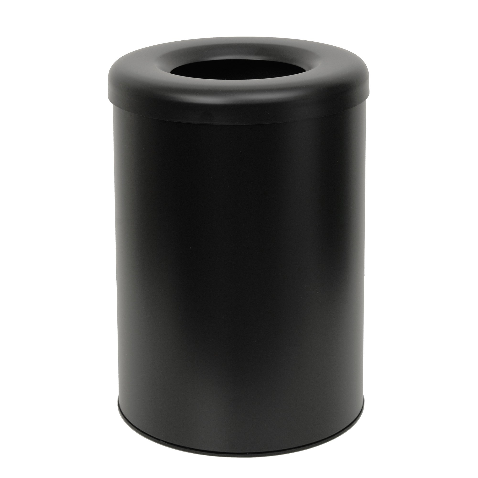 18-2536Κ-403 Καλάθι Γραφείου / Δωματίου, 15Lit – Μαύρο Ματ, Pam & Co, Ø25 x H30 (cm), 18-2536K-403 - Image 1