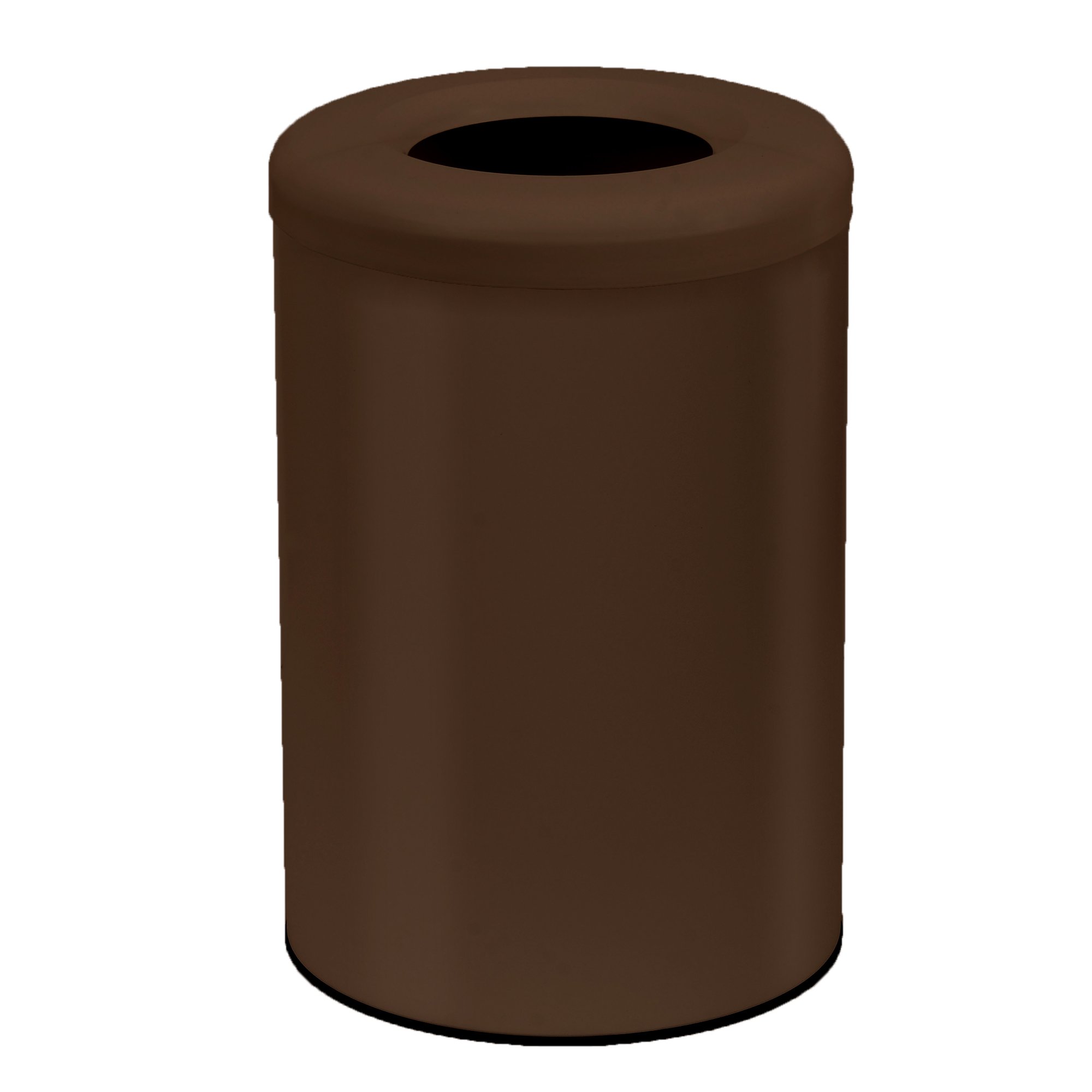 18-2536Κ-943 Καλάθι Γραφείου / Δωματίου, 15Lit – Matt Wenge, Pam & Co, Ø25 x H30 (cm), 18-2536K-943 - Image 1