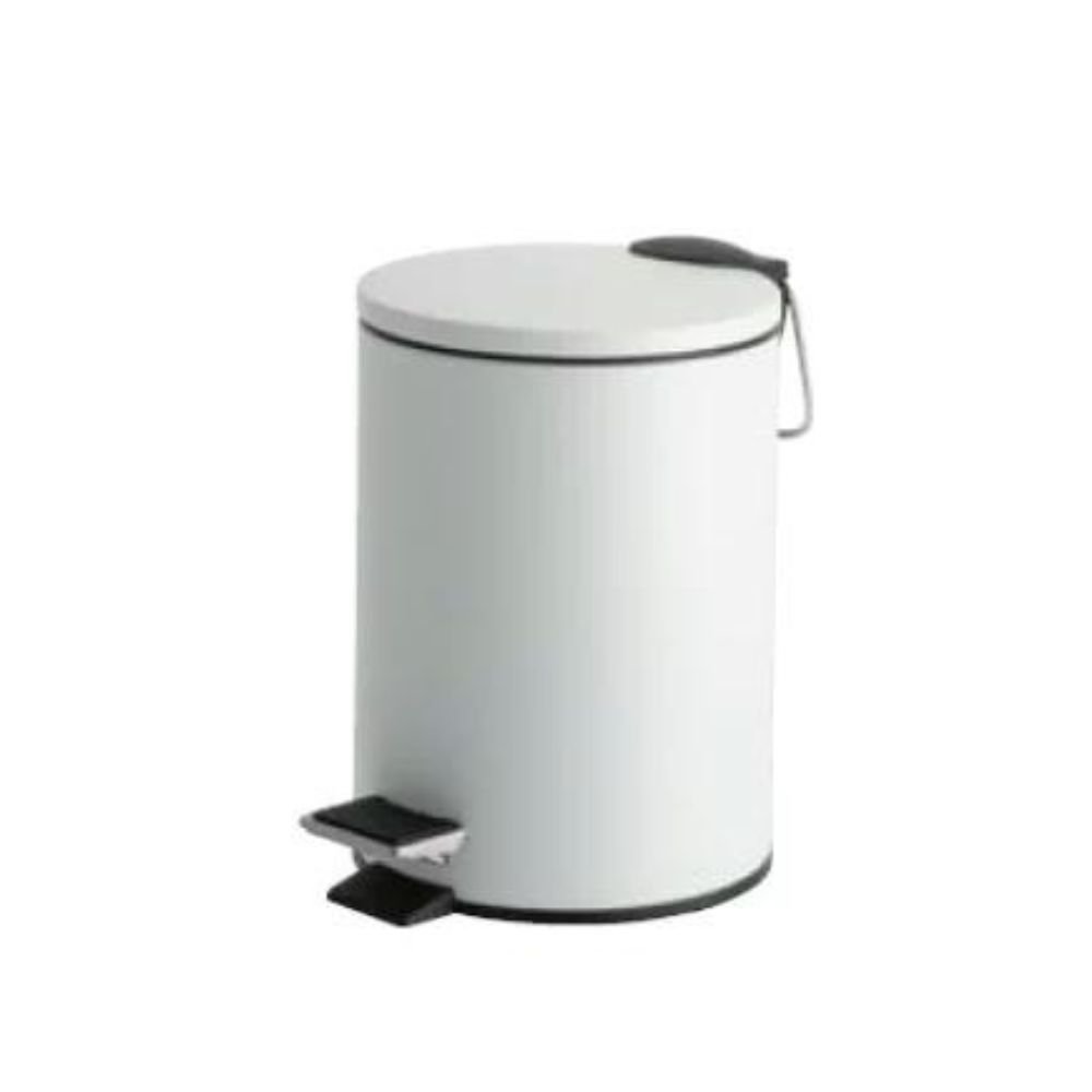 xr:d:DAFjK2Y6Glg:3,j:4878549651,t:23051711 Καλάθι μπάνιου 5 λίτρα soft close λευκό ματ - Image 1