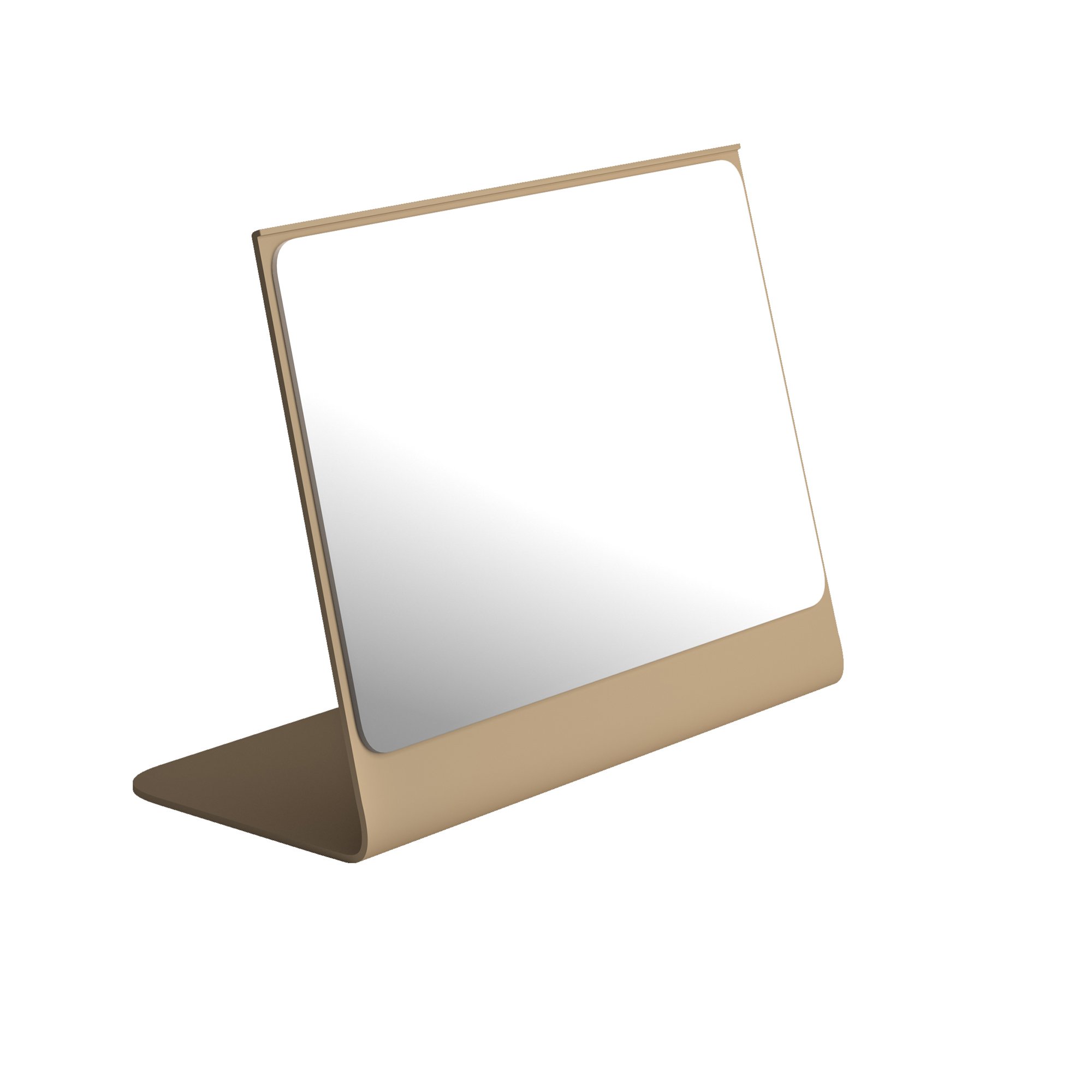 2015-103 Καθρέφτης (x1) Επικαθημένος – Matt Beige, Pam & Co, W20 x D10 x H18 (cm), 2015-103 - Image 1