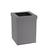 Καλάθι Γραφείου / Δωματίου 12 Lit – Matt Concrete Grey, Pam & Co, W20 x D20 x H30 (cm), 202030-163