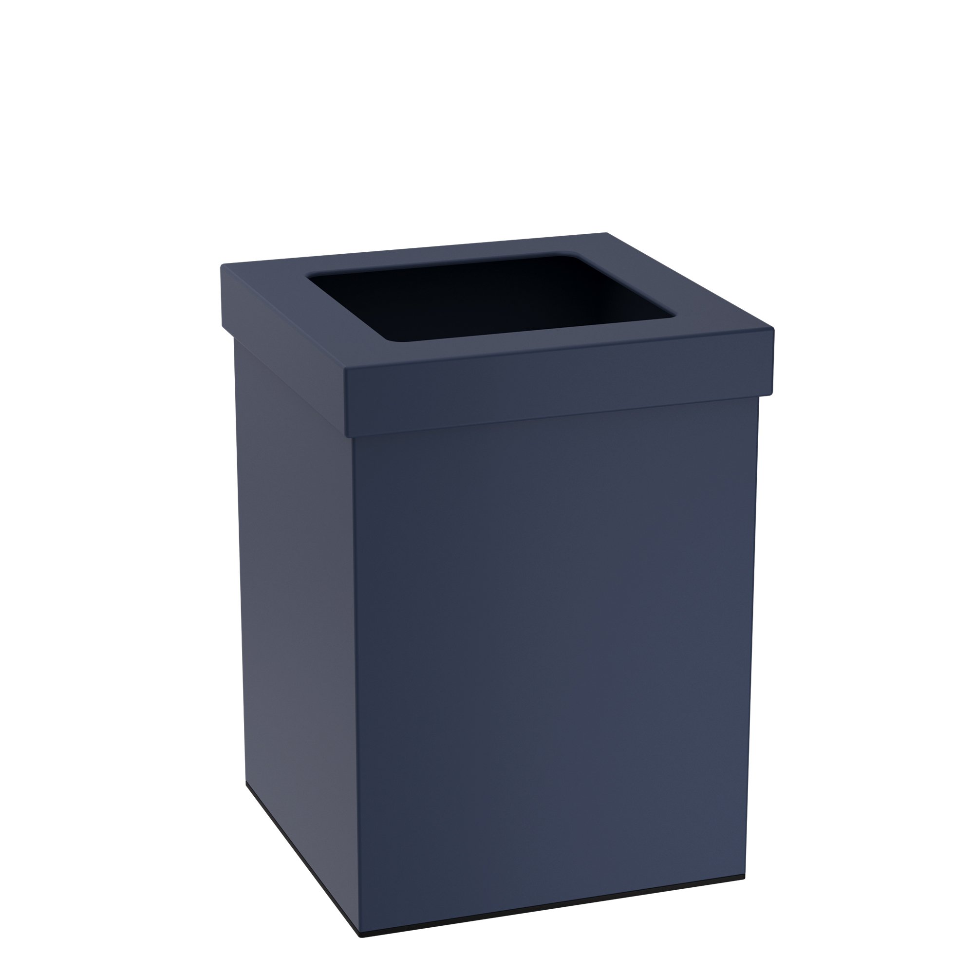 202030-203 Καλάθι Γραφείου / Δωματίου 12 Lit – Matt Navy Blue, Pam & Co, W20 x D20 x H30 (cm), 202030-203 - Image 1