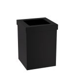 Καλάθι Γραφείου / Δωματίου 12 Lit – Matt Black, Pam & Co, W20 x D20 x H30 (cm), 202030-403